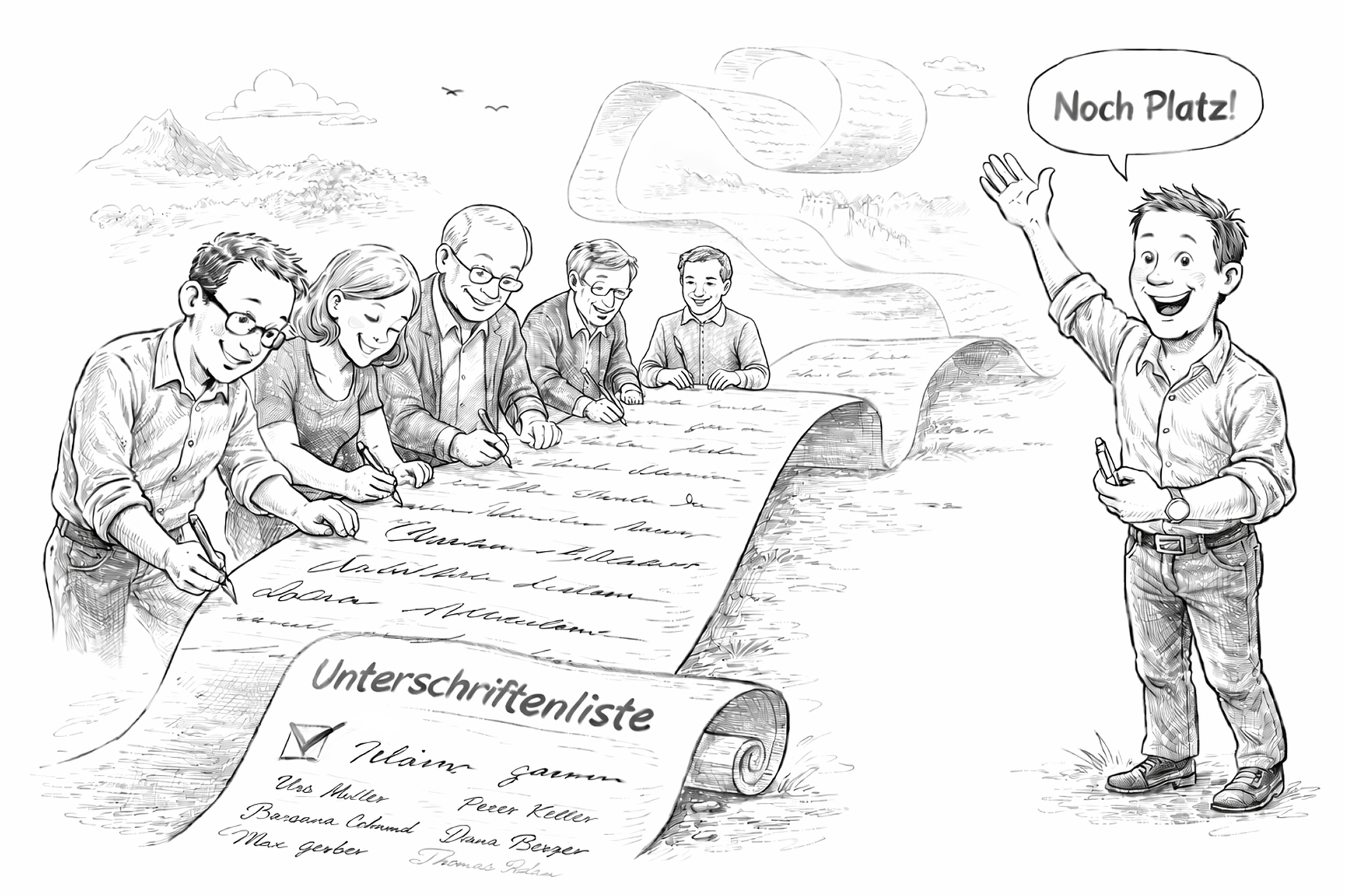 Unterschriftensammlung